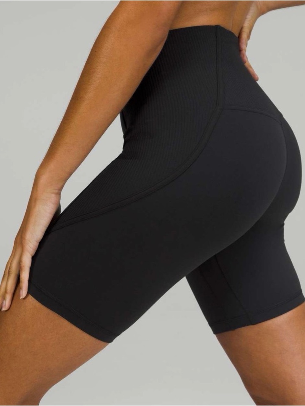 Lululemon Align Ribbed Panel Shorts